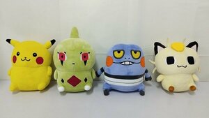 mP862b [まとめ] ポケモンセンター 24じかんポケモンCHU ぬいぐるみ ニャース ピカチュウ グレッグル ヨーギラス | ホビー H