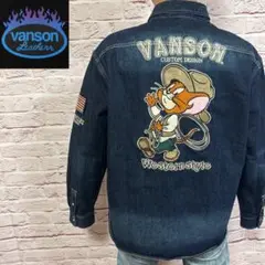 【☆最高傑作☆】vanson Gジャン デニムジャケット XXL トムとジェリー