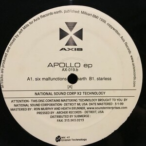 Jeff Mills / Apollo EP