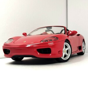 1/18 フェラーリ 360 スパイダー オープン Ferrari Spider スーパーカー イタリア車 ギミックあり ホットウィール マテル 1円〜 1円 061203