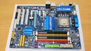 GIGABYTE GA-EP45-UD3R + Core 2 QUAD Q9550 + DDR2-800 4GB×2 + NVIDIA GeForce GT520 ＋ Scythe CPUクーラー セット品