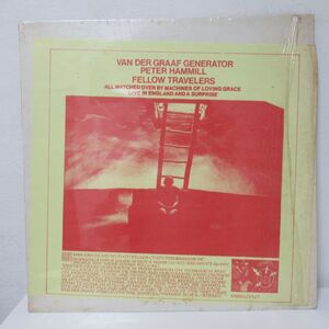 JAZZ LP/US/プライベート盤/シュリンク付き/ Van Der Graaf Generator / Peter Hammill - Fellow Travelers/Ｂ-13201