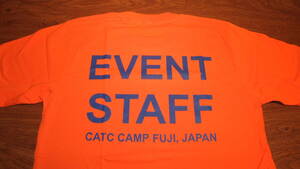 【CAMP FUJI】米海兵隊キャンプ富士 スペシャルイベントスタッフ用Combined Arms Training Center MCCS Tシャツ　サイズM　新品未使用