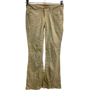 Dickies ワークパンツ W30 ディッキーズ レディース ベージュ 古着卸 アメリカ仕入 2406-269