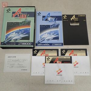 動作品 X68000 5インチFD エー・ジャックス A JAX コナミ KONAMI 箱説付【10