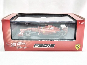 ホットウィール　1/43　フェラーリ F2012 F.アロンソ　X5522　ミニカー　同梱OK　1円スタート★M