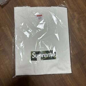 新品 23aw Supreme Box Logo Tee シュプリーム ボックスロゴ Tシャツ CAMO 迷彩 ホワイトXXL