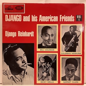 ●即決LP Django Reinhardt / Django and His American Friends vol1pclp1890 ej3393 英オリジ ジャンゴ・ラインハルト Coleman Hawkins