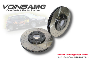 VOING AMG-type GS350 GRL10 GRL12 12/01～ Fスポーツ ディスク径356mm 1ピースタイプ リア ブレーキローター