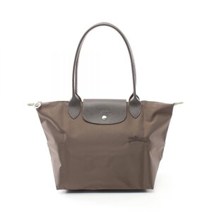 ロンシャン ル プリアージュ グリーン M ブランドオフ Longchamp ナイロン トートバッグ リサイクルキャンバス