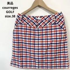 i美品　courreges  GOLF クレージュ　パンツ付　スカート　ルコック