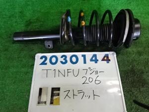 プジョー 206 GH-T1NFU 左 フロント ストラット 1600 206 グリフ KPL モンテベロブルーパール 200144