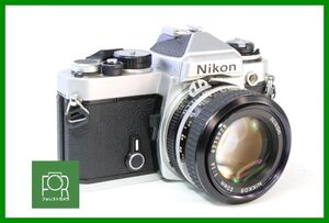 【同梱歓迎】実用■Nikon FE ボディ+AI NIKKOR 50mm F1.4■シャッター全速・露出計完動■13757