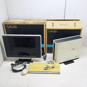 SONY ソニー VAIO バイオ PCV-B42N CelelonD 512MB/HDDなし モニター VGP-D17SM1 セット ジャンク