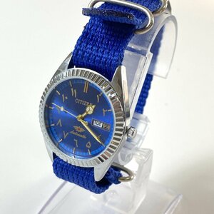 シチズン Citizen メンズ イーグルセブン 4-281080 ブルー文字盤 自動巻