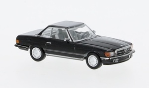 1/87 メルセデス ベンツ ブラック 黒 Mercedes SL R107 black 1971 PCX87 1:87 梱包サイズ60