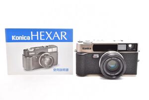 ★超希少動作品★Konica HEXAR Titanium コニカ ヘキサー チタニウム　★1000台限定★ #d409