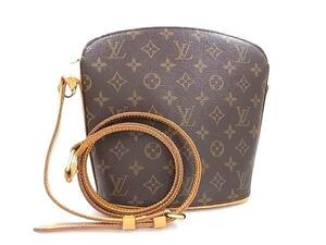 1円 LOUIS VUITTON ルイヴィトン M51290 モノグラム ドルーオ クロスボディ ショルダーバッグ 肩掛け 斜め掛け ブラウン系 FH3280