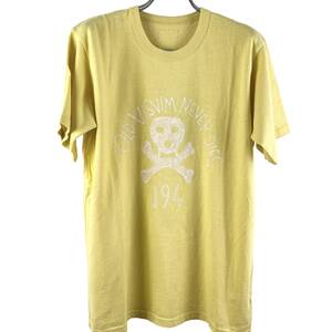 VISVIM(ビズビム) Masked Skeleton T Shirt (yellow)