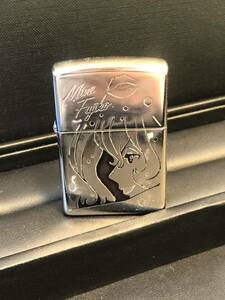 【美品!!1円スタート!!】ルパン三世 ZIPPO ジッポー 不二子 カリオストロの城 コレクション 希少 Zippo オイルライター Mine Fujikoジッポ 