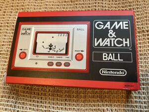 新品　GAME&WATCH BALL 復刻版　ゲーム&ウォッチ 
