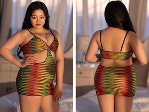 【7209】2XL-3XL 最新作 グリーン 女王様 光沢 超セクシーコスプレ 大きいサイズ プラスサイズ ランジェリー ぽっちゃり ミニスカ