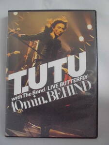 DVD　宇都宮隆／T.UTU with The Band LIVE BUTTERFLY 10min.BEHIND　　　訳アリ品