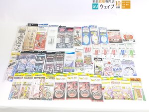 ヤマシタ、ハヤブサ、下田漁具、ダイワ、シーガー ほか イサキ 真鯛 カマス 仕掛け 用品類 計40点以上