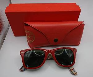 65796 レイバン Ray Ban サングラス RB2140 1031 50□22 ケース 箱付き フレームRED 