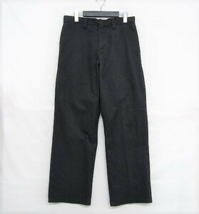 ディッキーズ サイズ W30 L30 ワーク パンツ 作業着 ボトムス ポリエステル コットン ブラック DICKIES 古着 1J1822