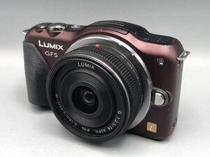 Panasonic LUMIX DMC-GF5 14mm F2.5 ミラーレス一眼レフカメラセット■現状品