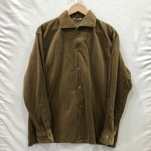 【AURALEE】オーラリー 23SS FINX CORDUROY SHIRT A23SS01FC 長袖シャツ コーデュロイ ベージュ メンズ ts202411