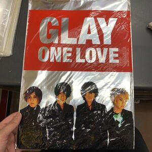 即決 非売品 GLAY ONE LOVE 特典 B4ポスターセット グッズ TERU HISASHI JIRO TAKURO