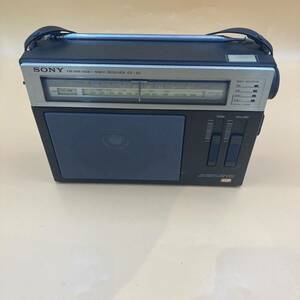 【3161】レトロ SONY ICF-S5 receiver ラジオ ソニー FM/MW/NSB1・2 高感度ラジオ アンティーク 現状品 動作未確認