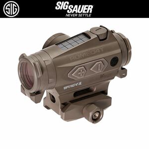 最後の1個 シグ SIG SAUER SOR43131 ROMEO4T ダットサイト(BALLISTIC CIRCLE DOTレティクル) ソーラー FDE EOTech Aimpoint VORTEX 実物