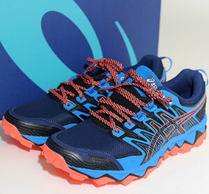 【新品タグ付き 定価14,300円】asics アシックス GEL-FujiTrabuco 7 (1011A197 400) メンズ ランニングシューズ スニーカー メンズ 28.5cm