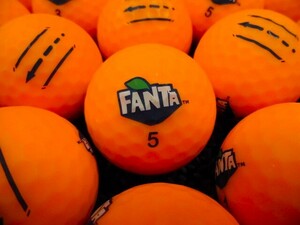 ●コカ・コーラ ファンタ【FANTA】マットオレンジ 30個 カラーロストボール●
