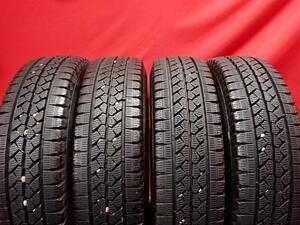 スタッドレス4本 165R13 6PR 4本セット ブリヂストン ブリザック VL1 BRIDGESTONE BLIZZAK VL1 8.5分山★stati13 プロボックス サクシード