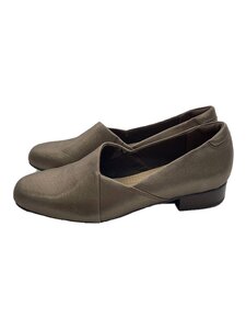 Clarks◆ジュリエットパーム パンプス/UK5/メタリックブラウン/レザー/2254500050