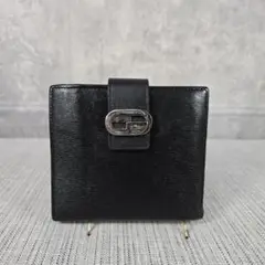 GUCCI　グッチ　二つ折り財布　財布　折り財布　コンパクトウォレット　黒