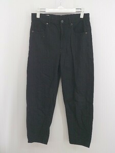 ◇ GAP ギャップ BARREL JEAN HIGH RISE ジーンズ デニム パンツ サイズ25 ブラック レディース E