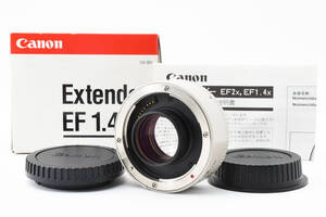 ★極上美品★ Canon キャノン EXTENDER エクステンダー EF 1.4x 元箱付 #2292274A