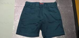 supreme half　pants　shorts　シュプリーム　ハーフパンツ　ショーツ　34　ブルーグリーン系色