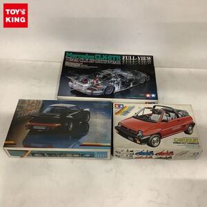 1円〜 タミヤ 他 1/24 フルビュー メルセデスCLK-GTR チームCLKスポーツウェアーホンダ シティ・カブリオレ 等