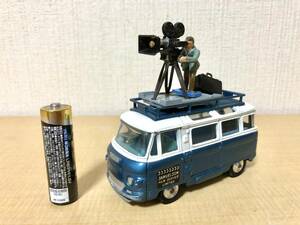 古い CORGI TOYS (コーギー) 479 COMMER BUS 2500 SERIES ① 撮影車 カメラバン 昭和レトロ ビンテージ