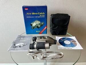 Kenko New Bino Catch BC-822 8×22 デジタルカメラ付き双眼鏡 通電確認済み 元箱付き