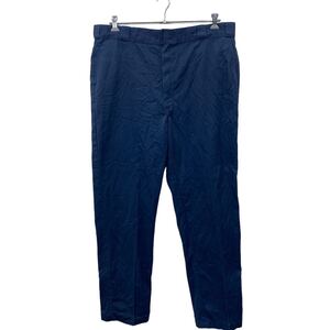 Dickies チノパンツ ワークパンツ W42 ディッキーズ ビッグサイズ ネイビー 古着卸 アメリカ仕入 2403-493