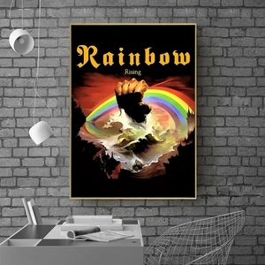 ◆Ａ４判布ポスター◆ＲＡＩＮＢＯＷ　レインボー　２０ｃｍｘ３０ｃｍ