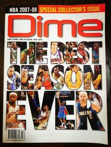 2008 May DIME MAGAZINE #41 The Best Season Ever / ダイム 雑誌 Special Issue NBA Basketball Nike Adidas