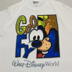 Vintage 90s Walt Disney World Goofy Tシャツ